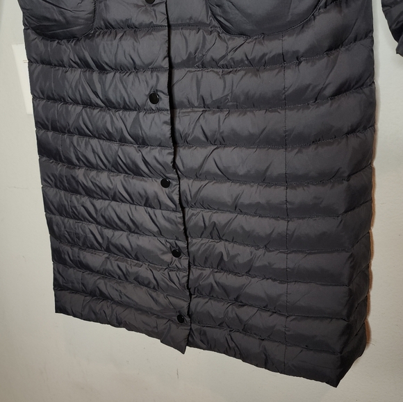 rrig by basic house korea black down long puffer coat estimated size xs/small. - Picture 9 of 16